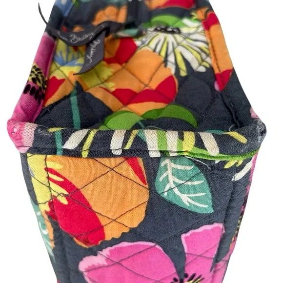 Vera Bradley Jazzy Blooms Insulated Lunch Box Bag Vibrant Floral Lunch Bunch - Picture 10 of 13